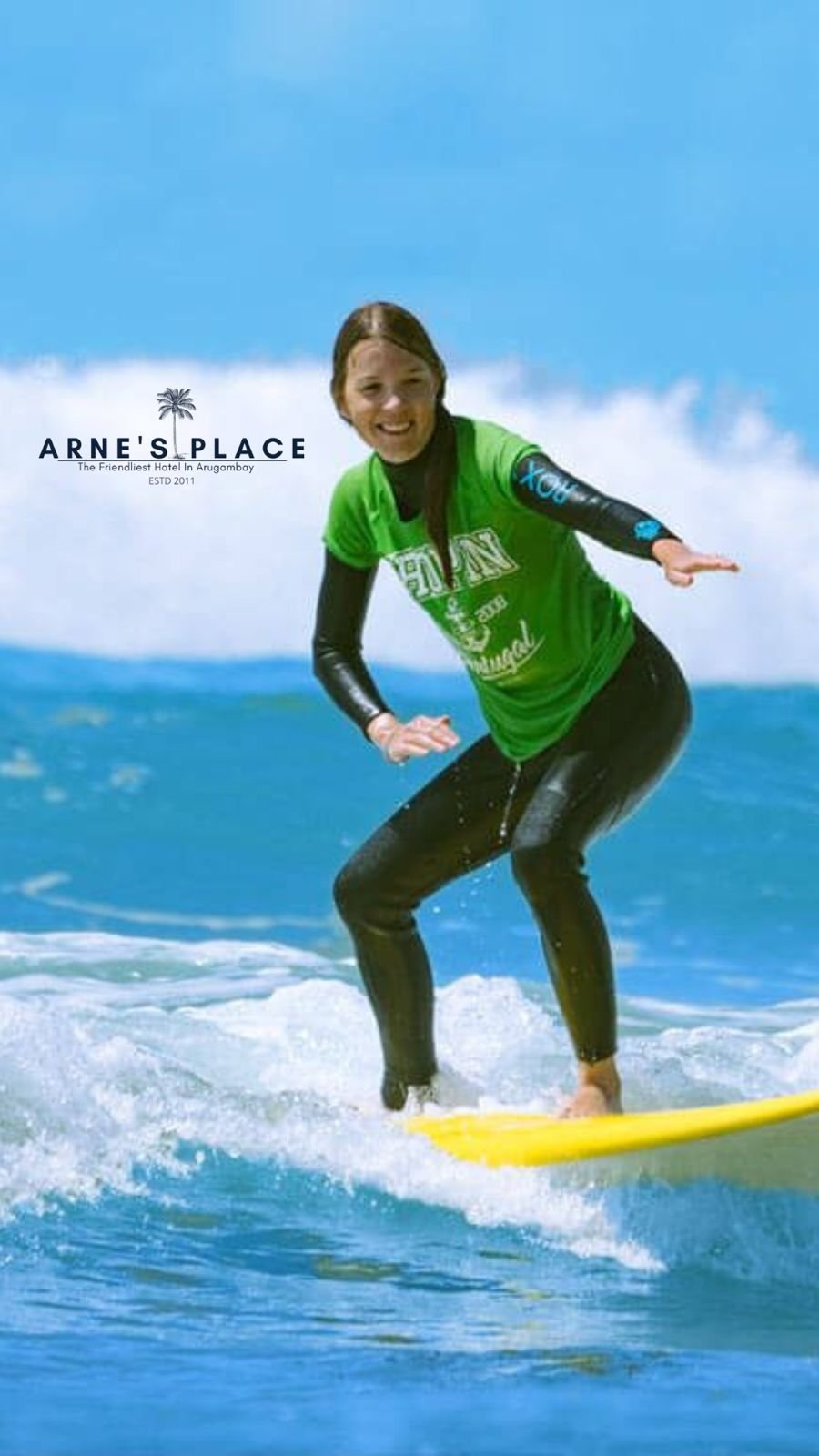 Surfing at Arugam Bay